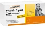VITAMIN C PLUS Zink-ratiopharm Brausetabletten 40 St