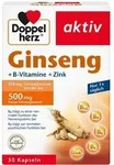DOPPELHERZ Ginseng 250+B-Vitamine+Zink Kapseln 30 St
