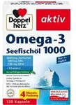 DOPPELHERZ Omega-3 Seefisch&ouml;l 1000 Kapseln 120 St