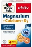 DOPPELHERZ Magnesium+Calcium+D3 Tabletten 120 St