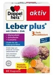 DOPPELHERZ Leber plus Kapseln 80 St