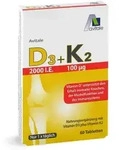 Vitamin D3+K2 2000 I.E. 7,2 g