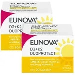 EUNOVA&reg; DuoProtect Vitamin D3+K2 1000IE/80UG 2X90 St