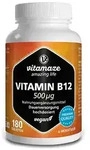 VITAMIN B12 500 &mu;g hochdosiert vegan Tabletten 180 St