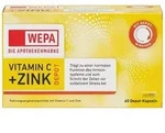 WEPA Vitamin C+Zink Kapseln 60 St