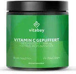 Vitamin C 1000 mg gepuffert Immunsystem Kollagen Calcium-Ascorbat magenfreundlich