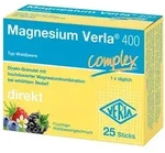 MAGNESIUM VERLA 400 Waldbeere Direkt-Granulat 25 St