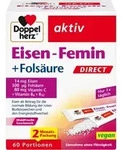 DOPPELHERZ Eisen-Femin DIRECT Pellets 60 St