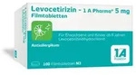 LEVOCETIRIZIN-1A Pharma 5 mg Filmtabletten 100 St