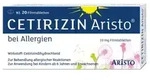 CETIRIZIN Aristo bei Allergien 10 mg Filmtabletten 20 St