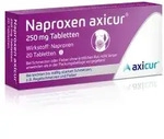 NAPROXEN axicur 250 mg Tabletten 20 St