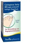 CICLOPIROX beta 80 mg/g wirkstoffhalt.Nagellack 6.6 ml