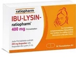 IBU-LYSIN ratiopharm 400 mg Filmtabletten 10 St