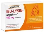 IBU-LYSIN ratiopharm 400 mg Filmtabletten 20 St