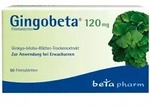GINGOBETA 120 mg Filmtabletten 50 St