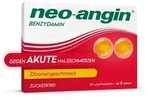 NEO-ANGIN Benzydamin akute Halsschmerzen Zitrone 20 St