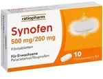 Synofen - mit Ibuprofen und Paracetamol 10 St