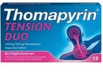 Thomapyrin TENSION DUO bei Kopfschmerzen: Ibuprofen/Coffein 18 St
