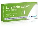 LORATADIN axicur 10 mg Tabletten 7 St