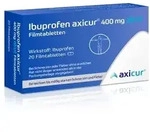 IBUPROFEN axicur 400 mg akut Filmtabletten 20 St
