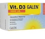 VIT. D3 GALEN 1000 I.E. Weichkapseln 200 St