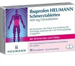 IBUPROFEN Heumann Schmerztabletten 400 mg 10 St