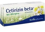 CETIRIZIN beta Filmtabletten 30 St