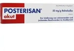 POSTERISAN akut 50 mg/g Rektalsalbe 50 g