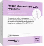 PROCAIN pharmarissano Ampulle 0,5% 2 ml Inj.-Lsg. 20 ml