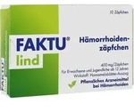 FAKTU lind H&auml;morrhoidenz&auml;pfchen 10 St