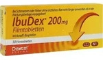 IBUDEX 200 mg Filmtabletten 10 St