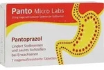 PANTO Micro Labs 20 mg msr.Tabl.bei Sodbrennen 7 St