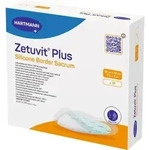 ZETUVIT Plus Silicone Border steril Sacrum 18x18cm 10 St