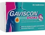 GAVISCON Dual 250mg/106,5mg/187,5mg Kautabletten 80 St