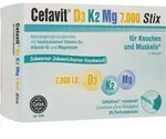 CEFAVIT D3 K2 Mg 7.000 I.E. Stix Granulat 36 St