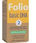 FOLIO 2 basic DHA Hartkapseln 30 St