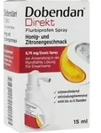 DOBENDAN Direkt Flurbiprofen Spray Honig & Zitrone 15 ml