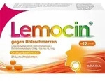 LEMOCIN gegen Halsschmerzen Orangengeschmack Lut. 24 St