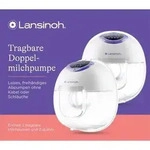 LANSINOH tragbare Doppelmilchpumpe 1 St