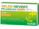 SELEN HEVERT pflanzlich 200 &mu;g Kapseln 60 St