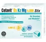 CEFAVIT D3 K2 Mg 4.000 I.E. Stix Granulat 36 St