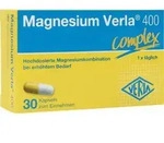 MAGNESIUM VERLA 400 Kapseln 30 St