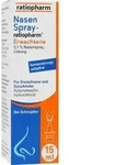 NASENSPRAY-ratiopharm Erwachsene kons.frei 15 ml