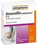 AMOROLFIN-ratiopharm 5% wirkstoffhalt.Nagellack 3 ml