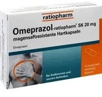 OMEPRAZOL-ratiopharm SK 20 mg magensaftr.Hartkaps. 14 St