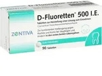 D FLUORETTEN 500 Tabletten 90 St