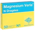 MAGNESIUM VERLA N Dragees 50 St