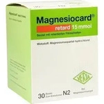 MAGNESIOCARD retard 15 mmol Beutel m.ret.Filmtabl. 30 St