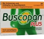 BUSCOPAN plus 10 mg/500 mg Filmtabletten 20 St