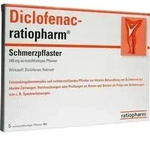 DICLOFENAC-ratiopharm Schmerzpflaster 5 St